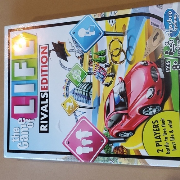 Hasbro Game of Life  Rivals Edition. NIP 2 players Age 8 + - Picture 1 of 6